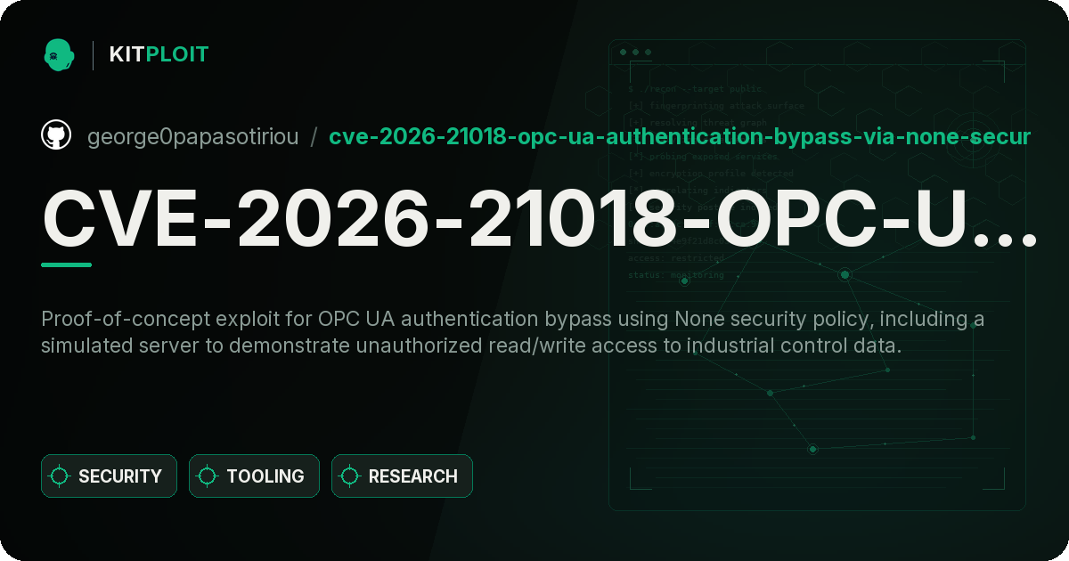 CVE-2026-21018-OPC-UA-Authentication-Bypass-via-None-Security-Policy preview