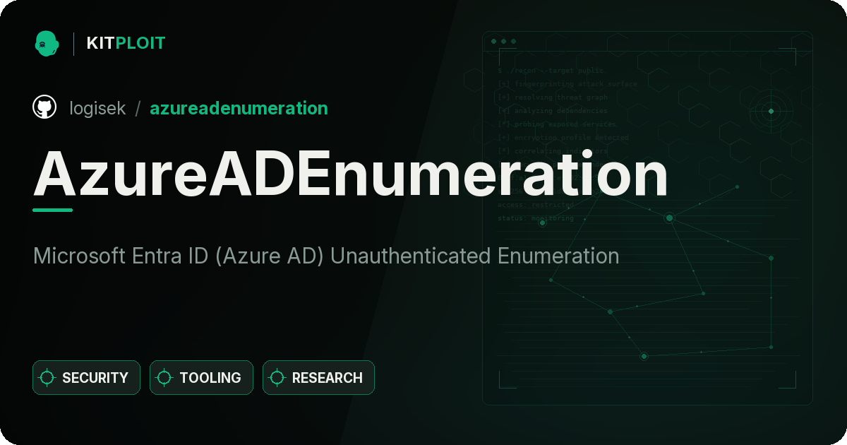 AzureADEnumeration preview