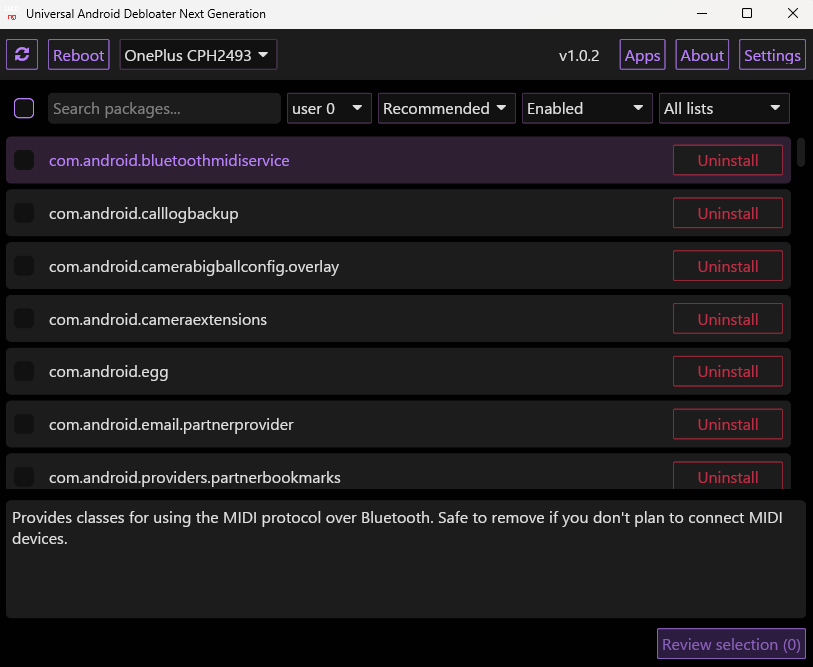 universal-android-debloater-next-generation preview