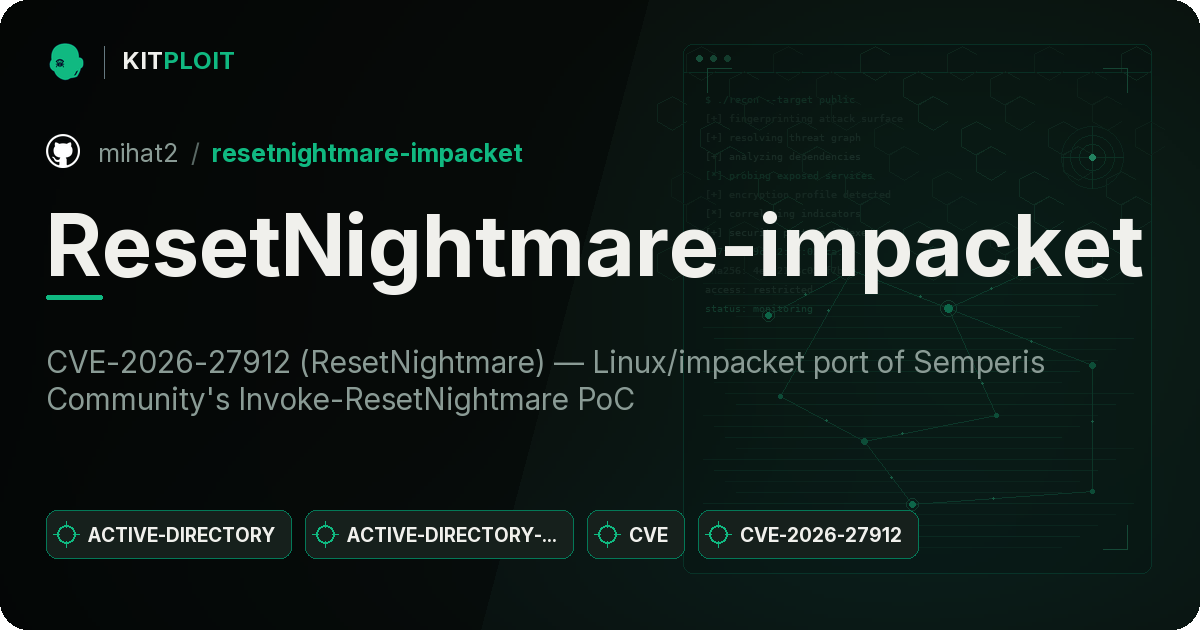 ResetNightmare-impacket preview