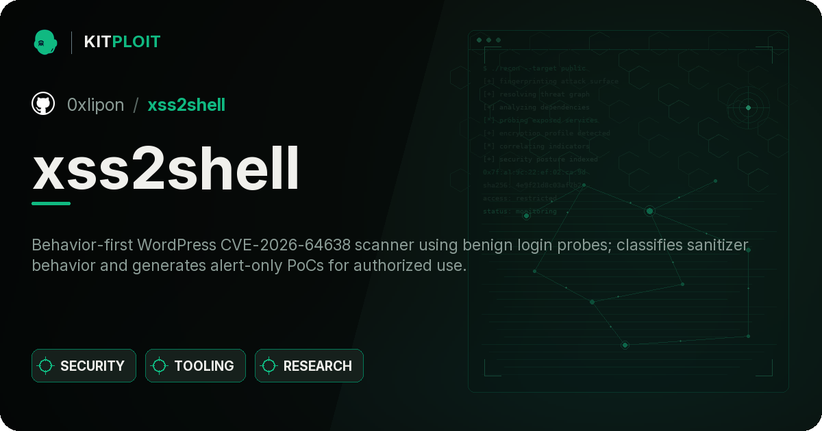 xss2shell preview
