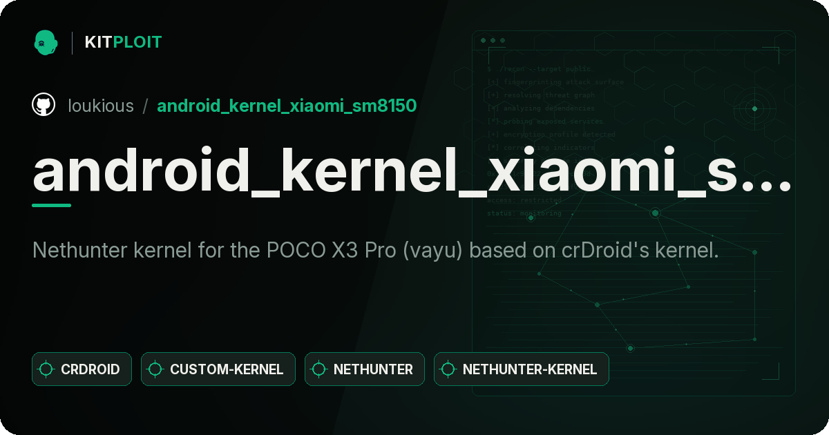 android_kernel_xiaomi_sm8150 preview
