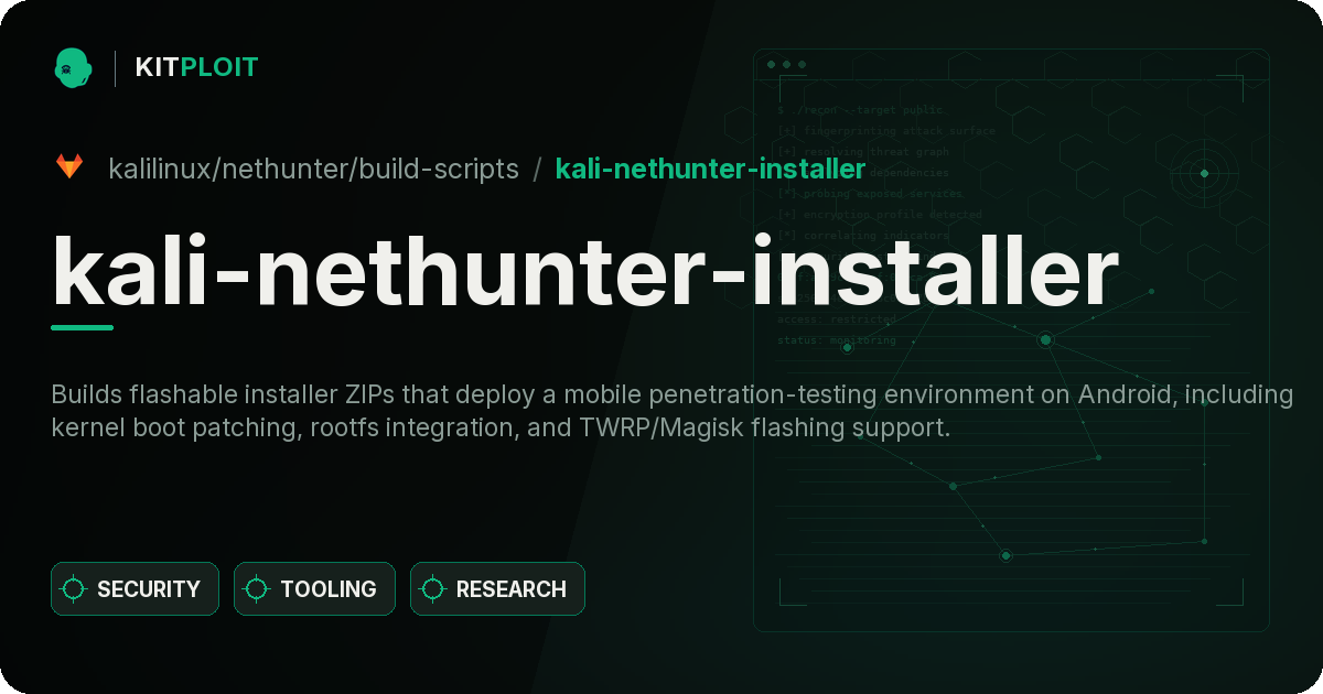 kali-nethunter-installer preview