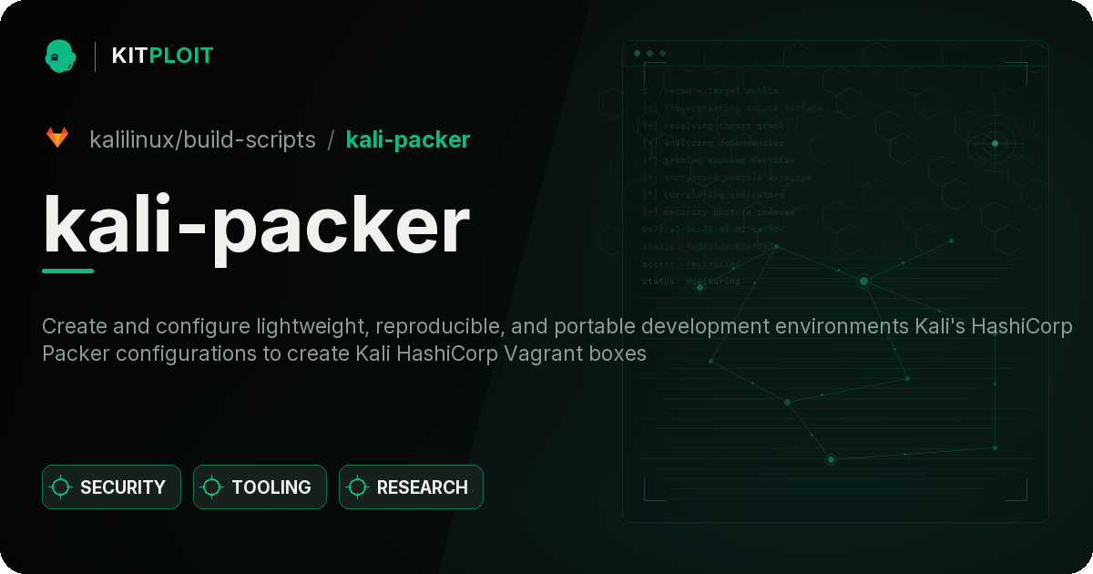 kali-packer preview