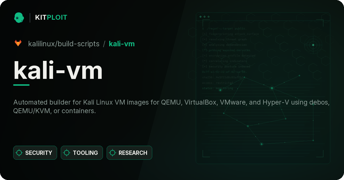kali-vm preview