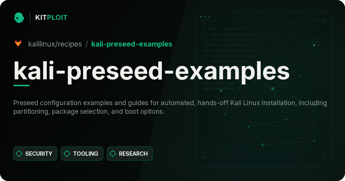 kali-preseed-examples preview