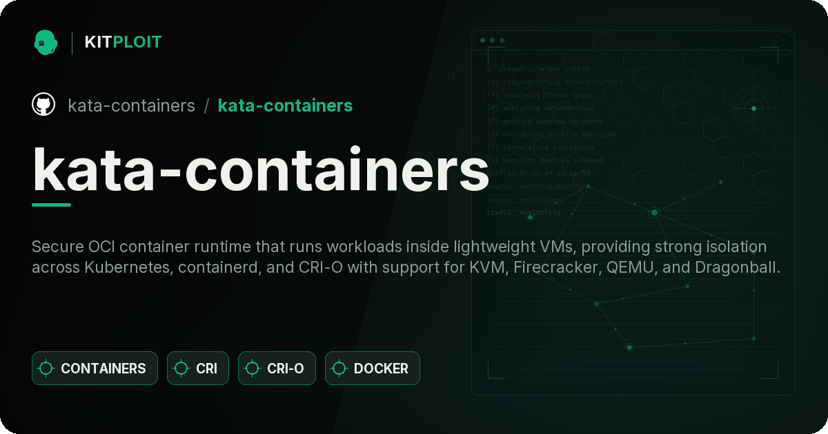 kata-containers preview