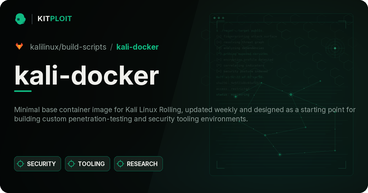 kali-docker preview