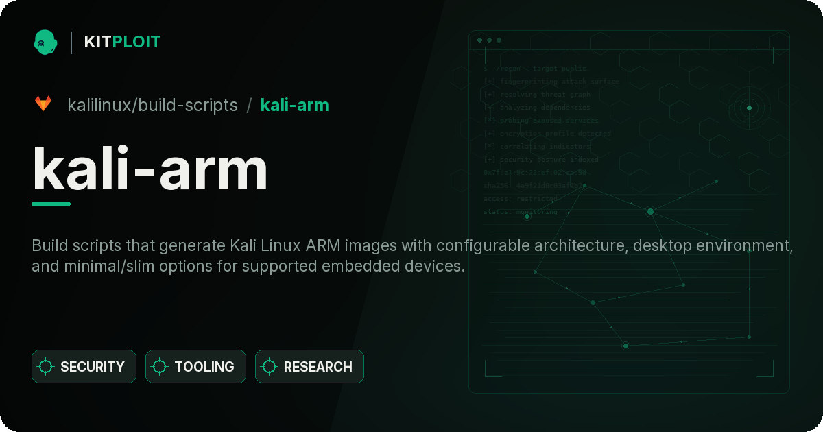 kali-arm preview
