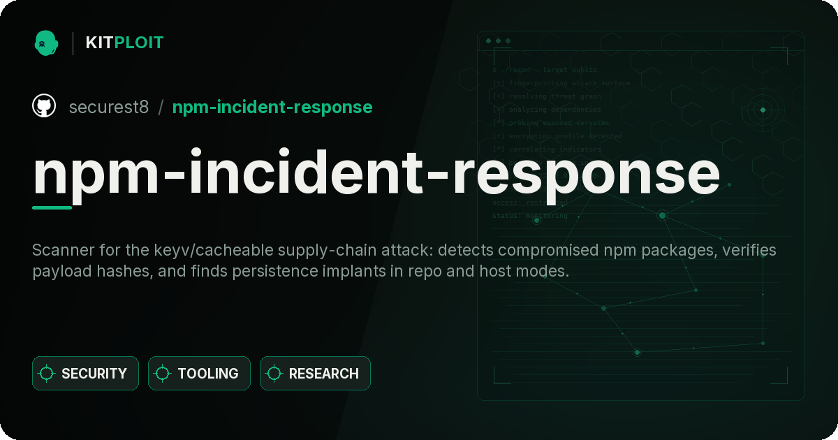 npm-incident-response preview