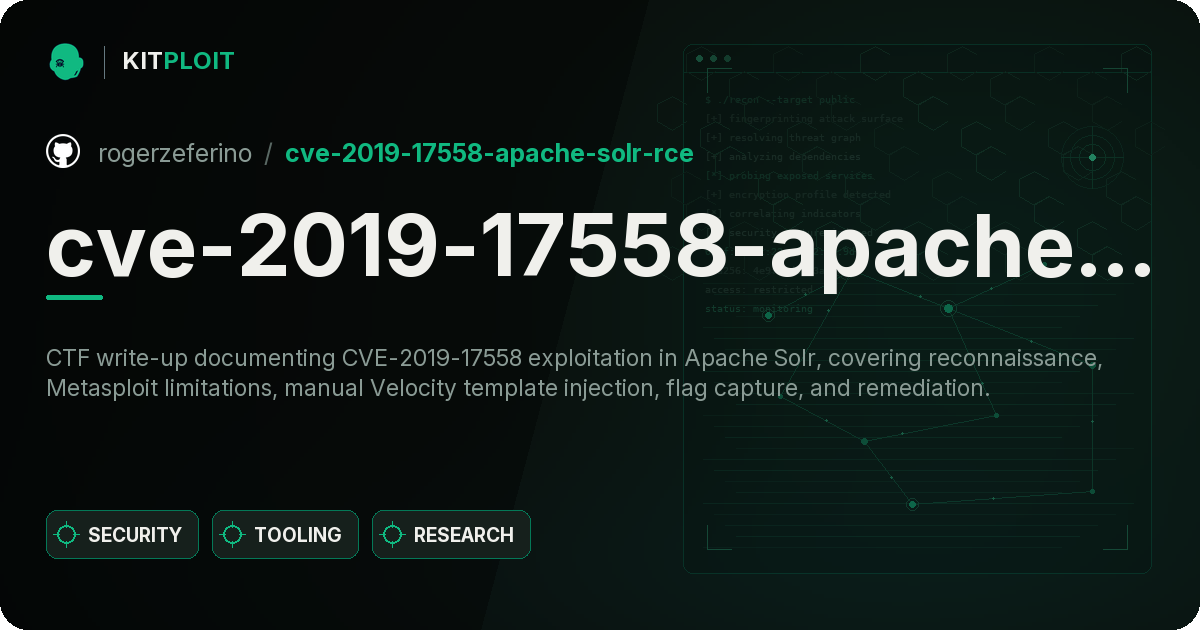 cve-2019-17558-apache-solr-rce preview