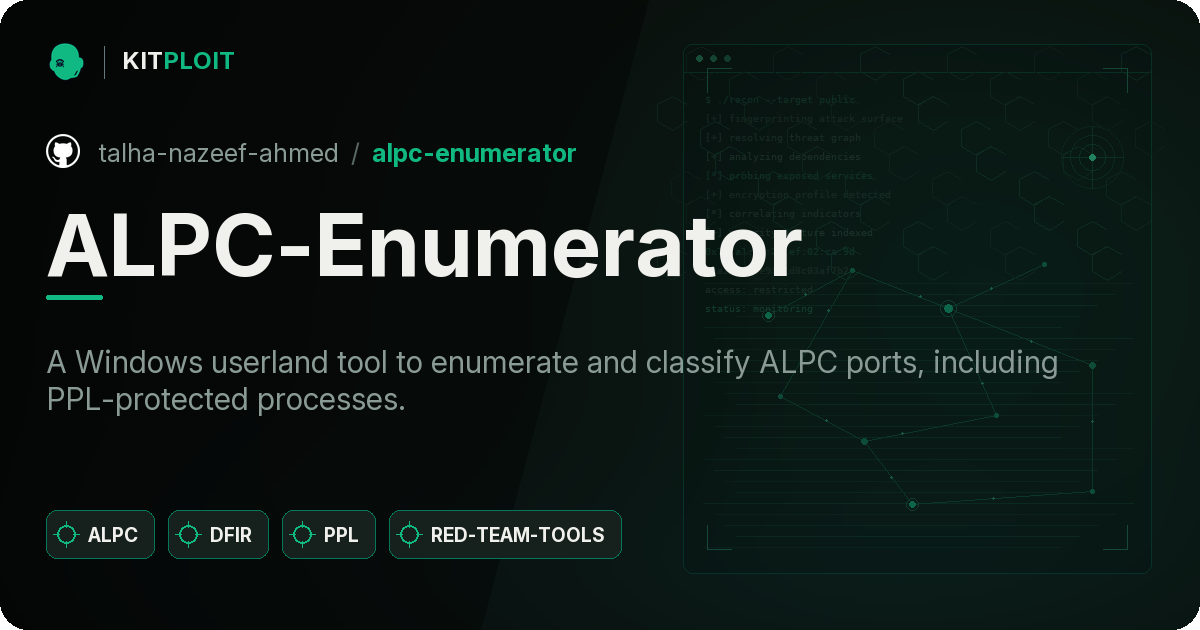 ALPC-Enumerator preview