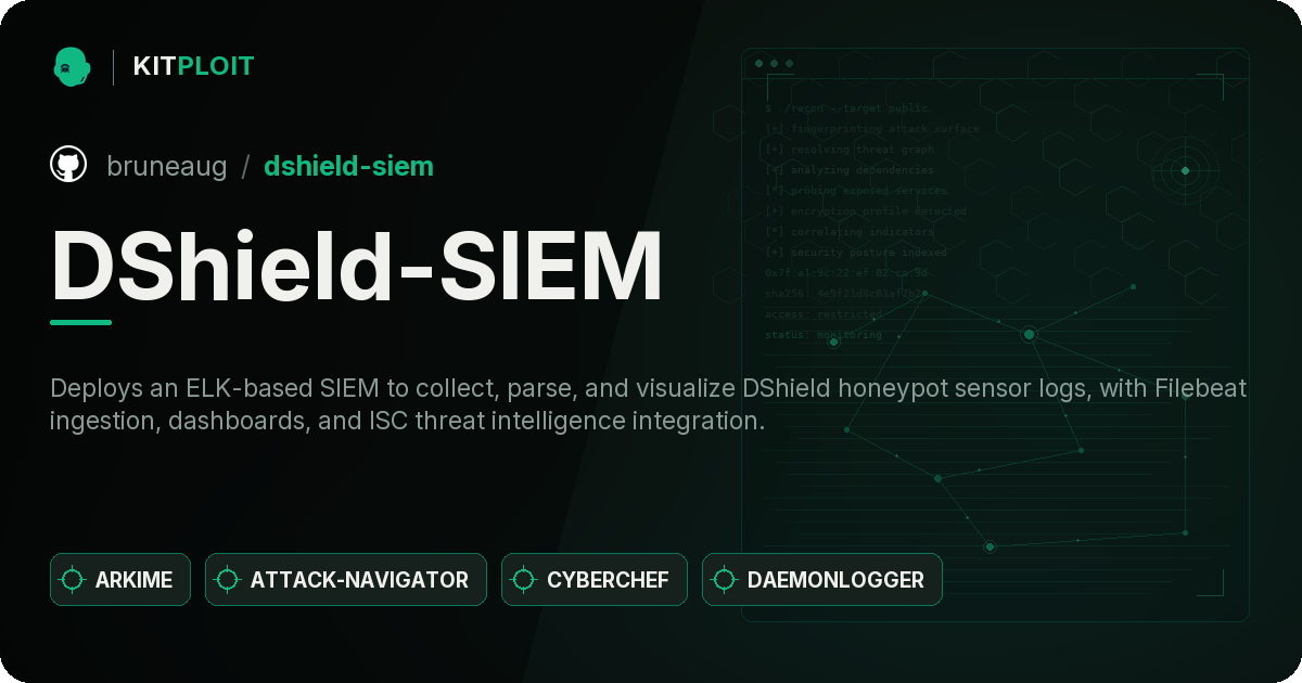 DShield-SIEM preview