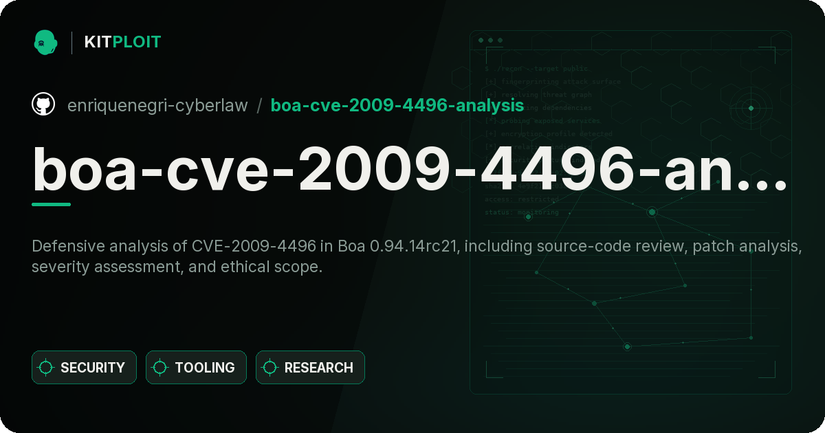 boa-cve-2009-4496-analysis preview