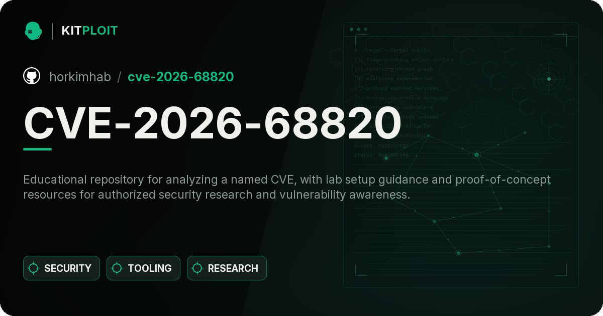 CVE-2026-68820 preview