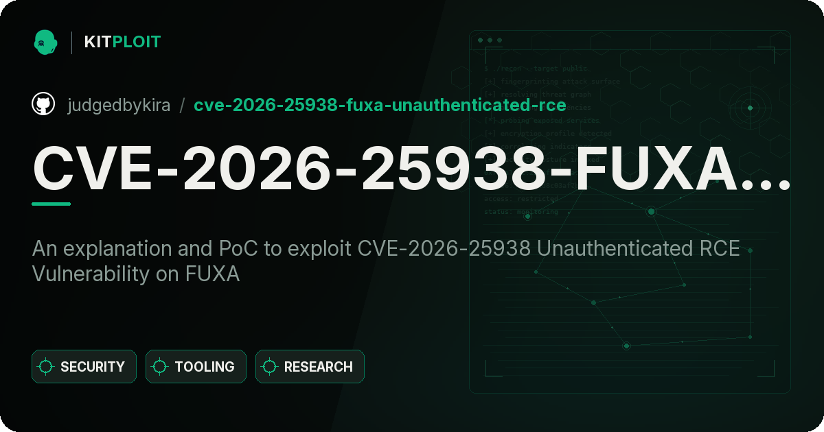 CVE-2026-25938-FUXA-Unauthenticated-RCE preview