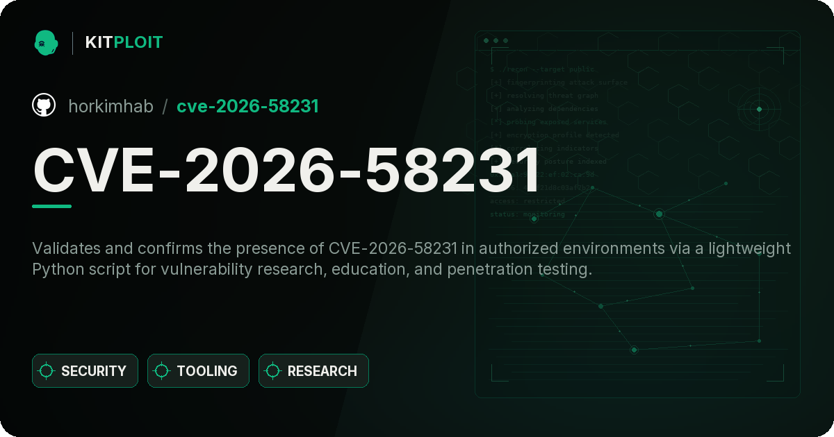 CVE-2026-58231 preview