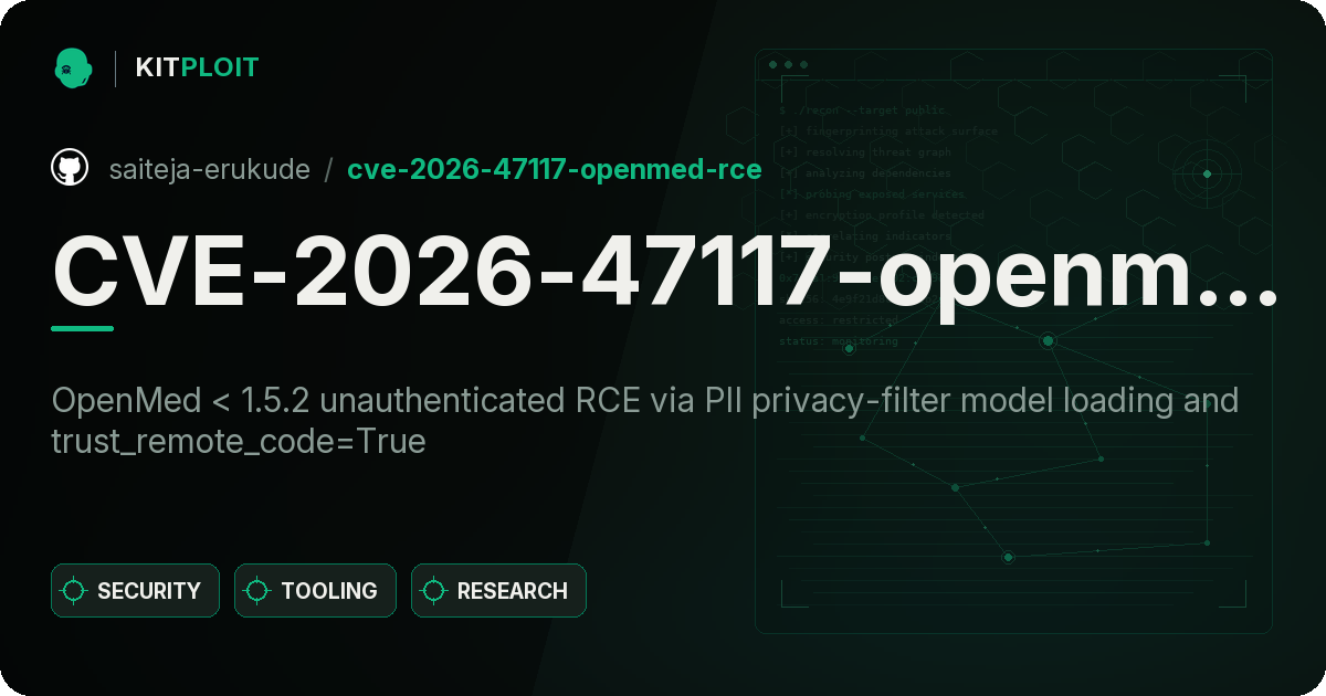 CVE-2026-47117-openmed-rce preview