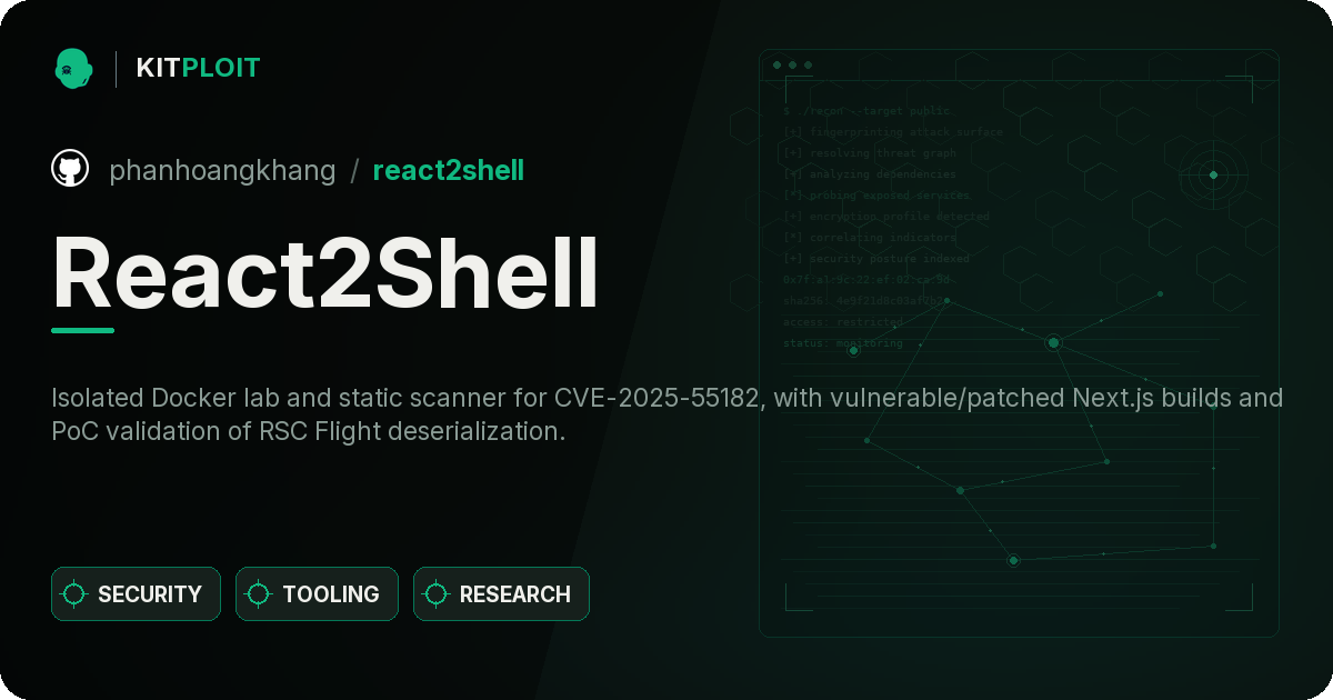 React2Shell preview