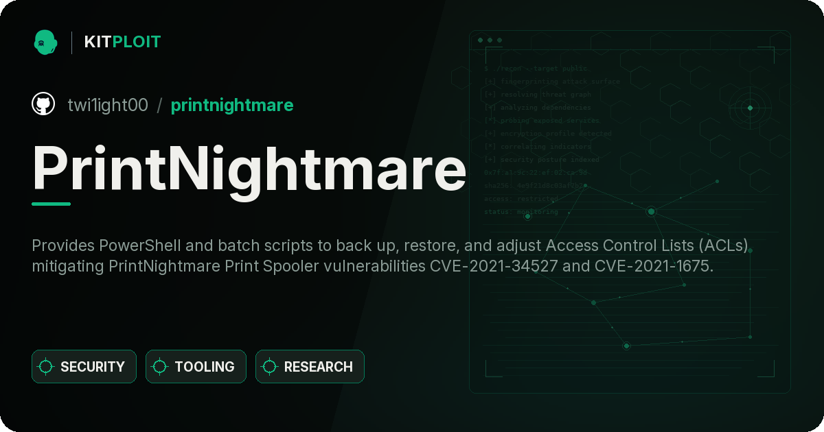PrintNightmare preview