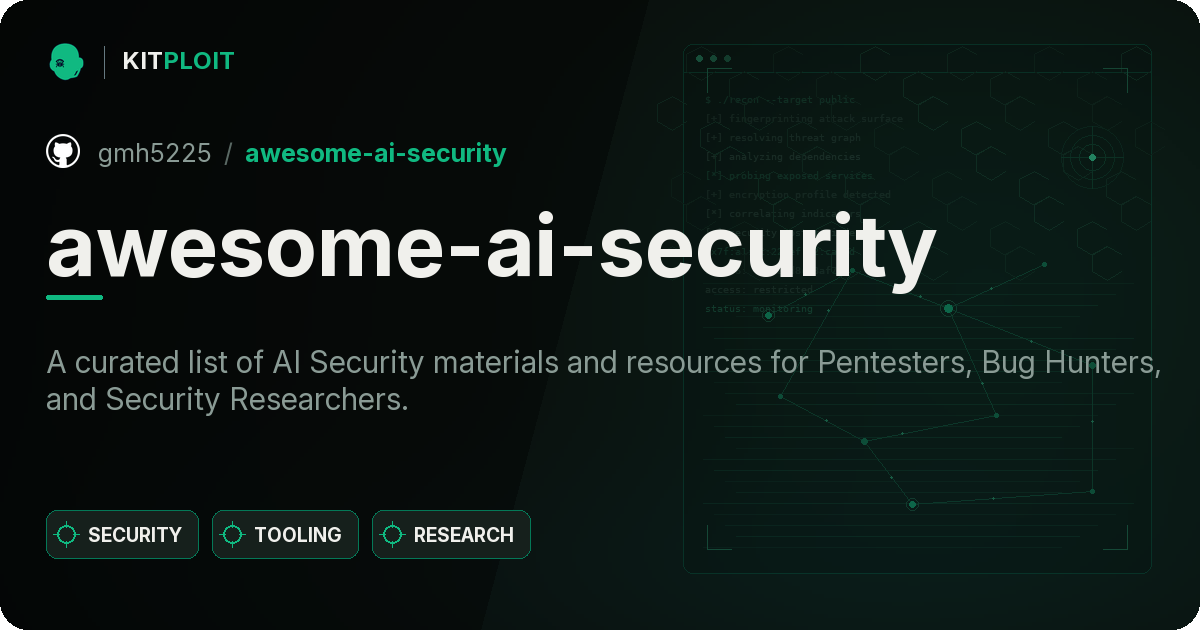 awesome-ai-security preview