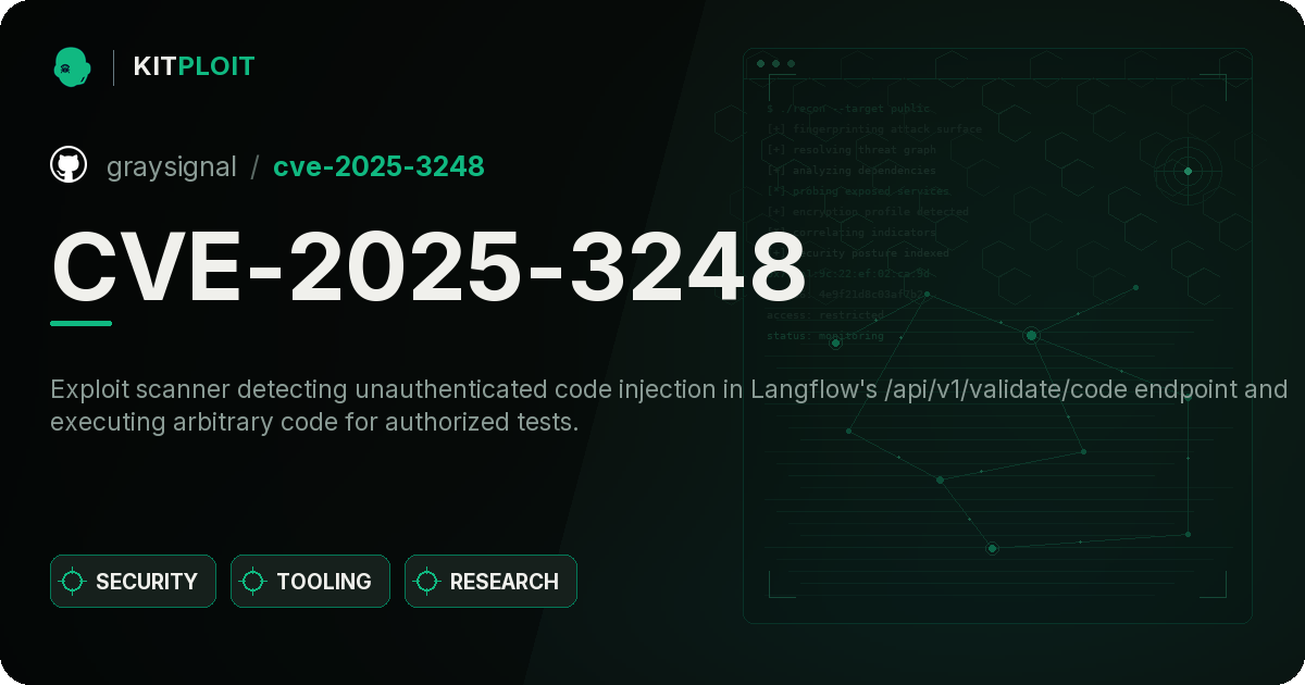 CVE-2025-3248 preview