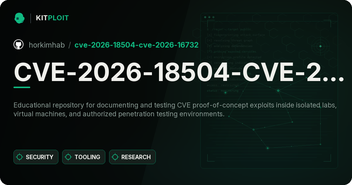 CVE-2026-18504-CVE-2026-16732 preview