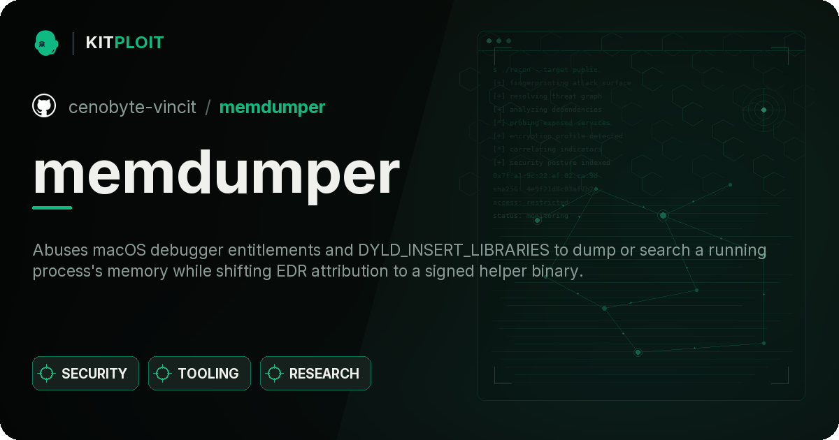 memdumper preview