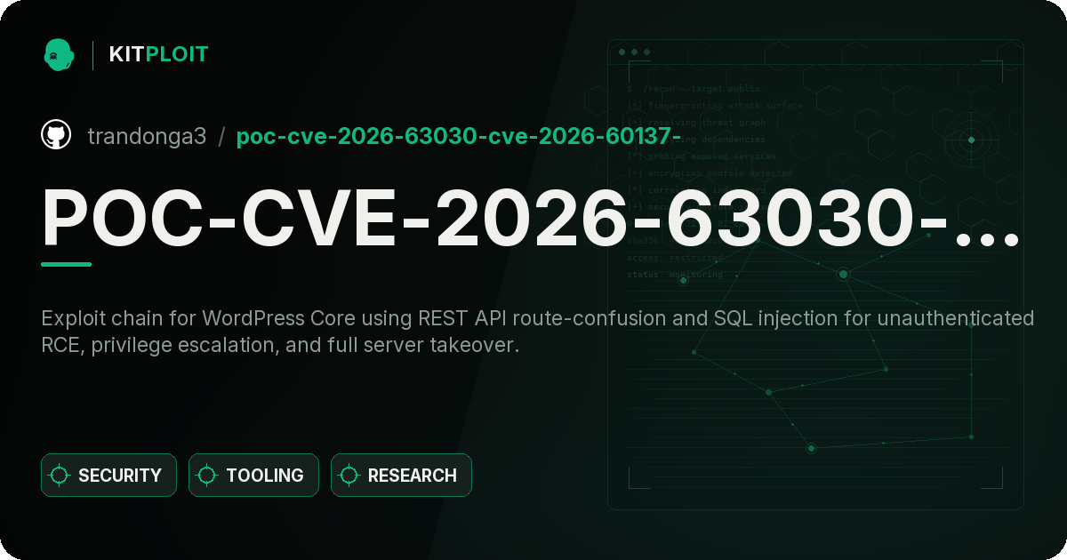 POC-CVE-2026-63030-CVE-2026-60137- preview