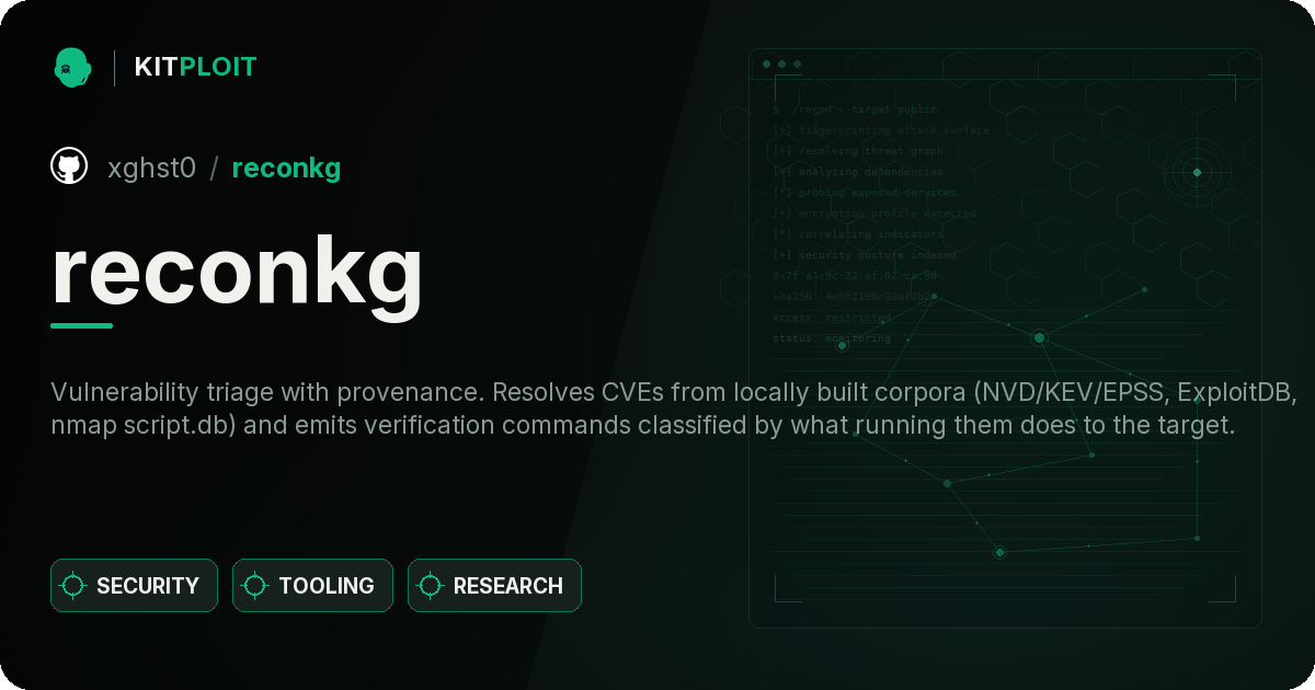 reconkg preview