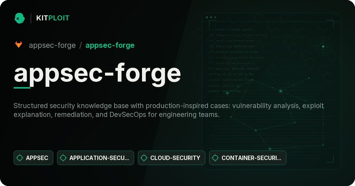 appsec-forge preview