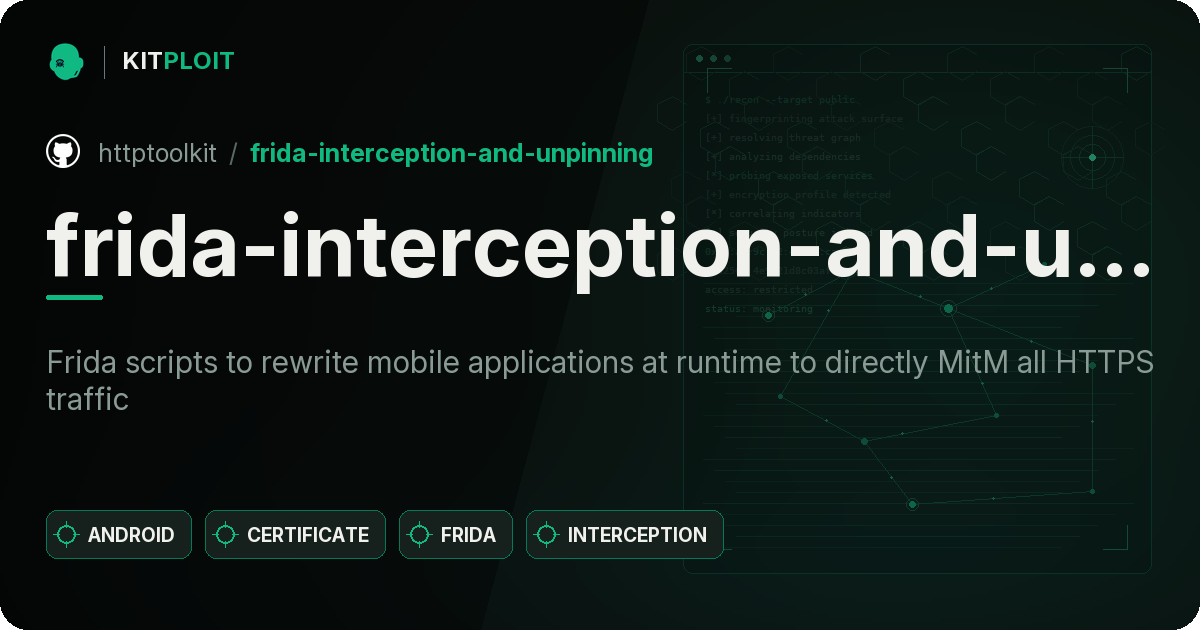 frida-interception-and-unpinning preview
