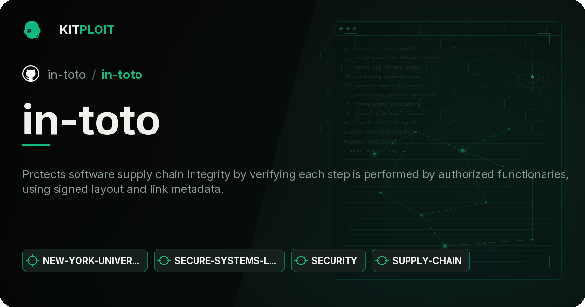 in-toto preview