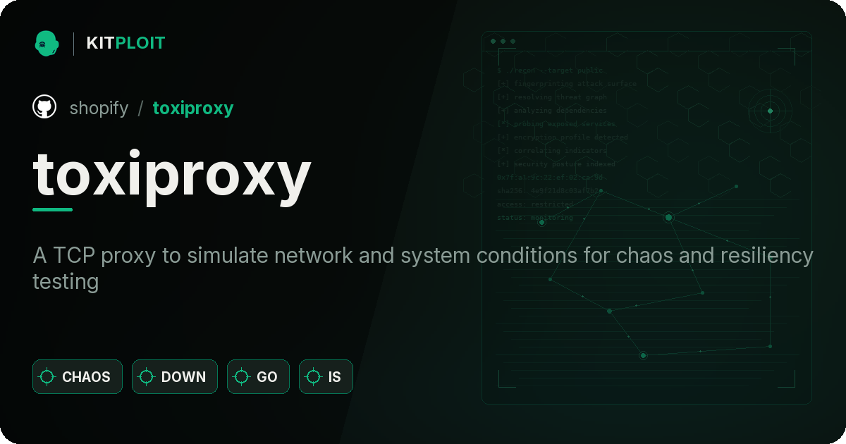 toxiproxy preview