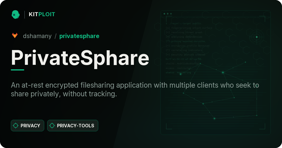 PrivateSphare preview