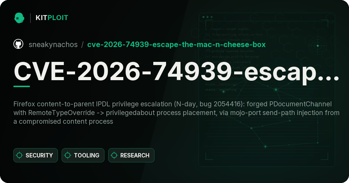 CVE-2026-74939-escape-the-mac-n-cheese-box preview