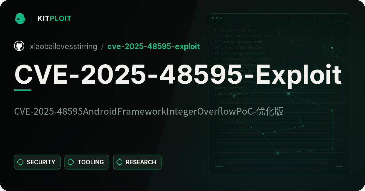CVE-2025-48595-Exploit preview