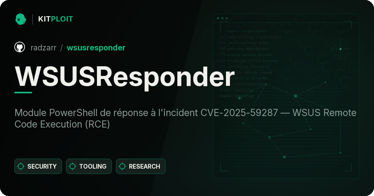WSUSResponder preview