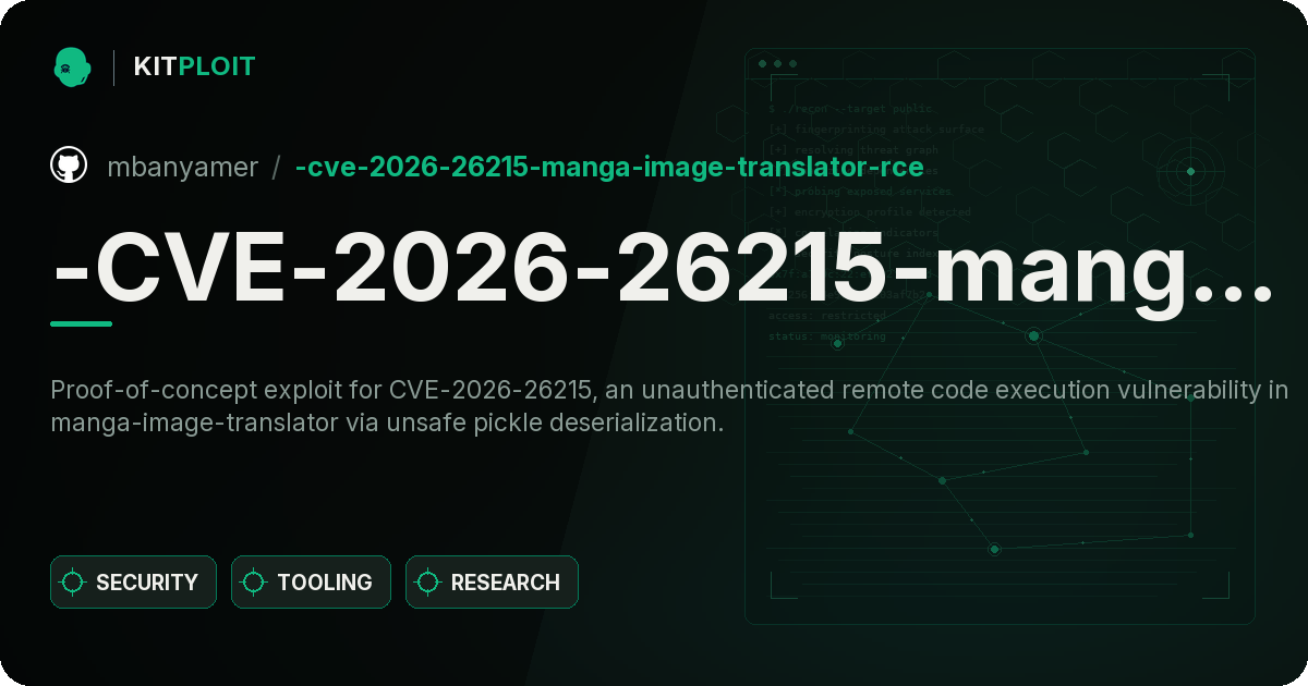 -CVE-2026-26215-manga-image-translator-RCE preview