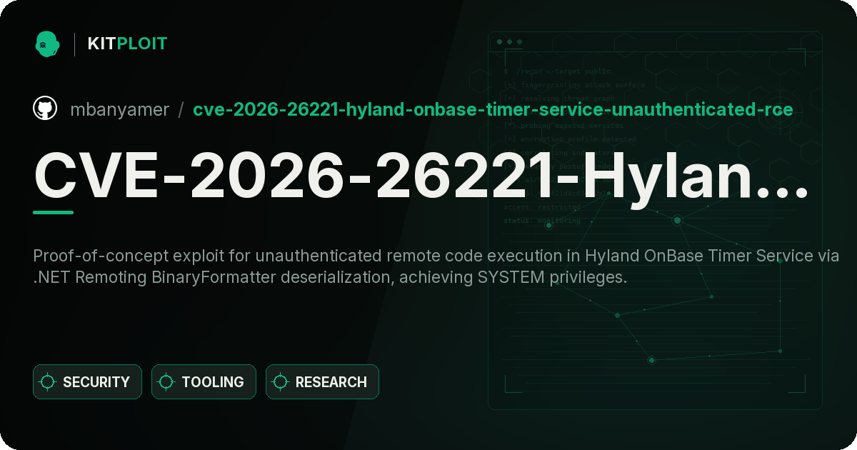 CVE-2026-26221-Hyland-OnBase-Timer-Service-Unauthenticated-RCE preview