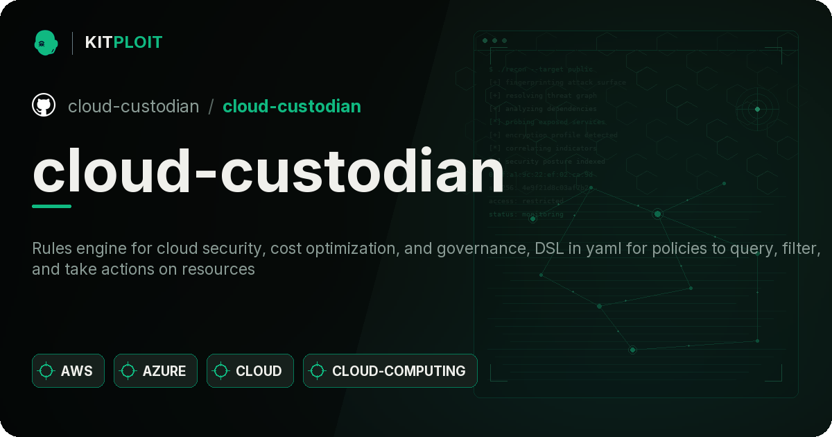 cloud-custodian preview