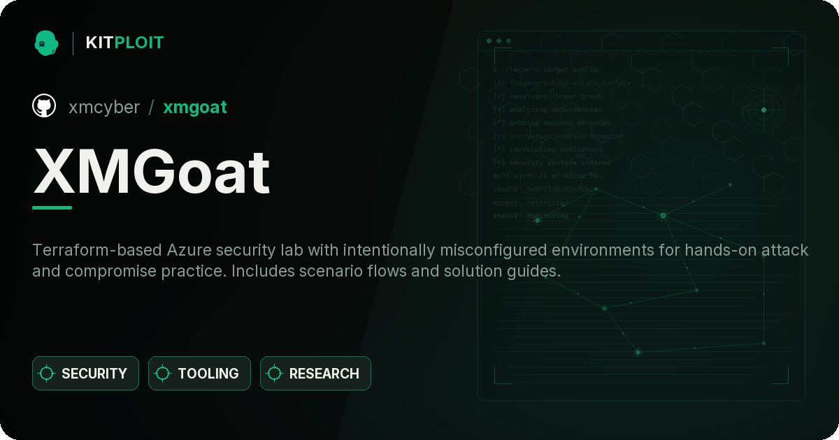XMGoat preview