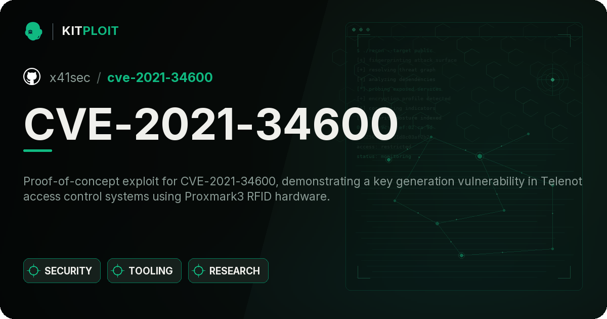 CVE-2021-34600 preview