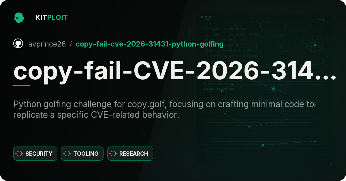 copy-fail-CVE-2026-31431-Python-Golfing preview