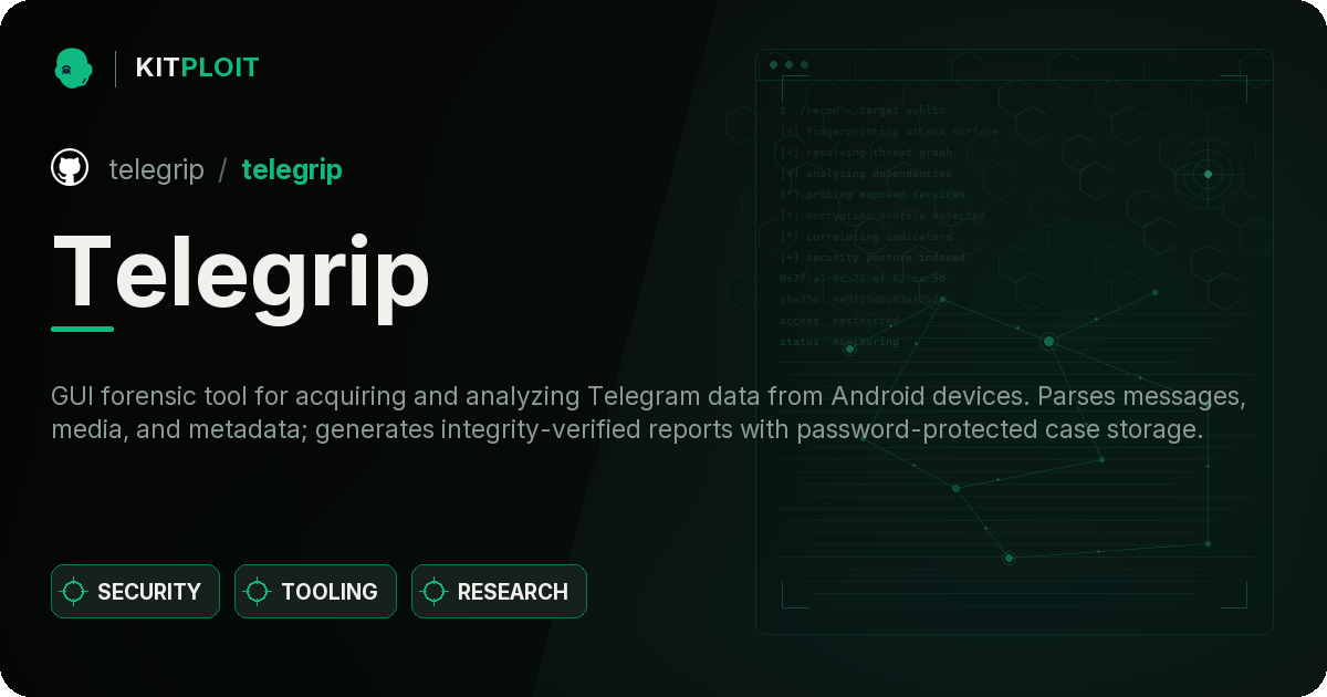 Telegrip preview