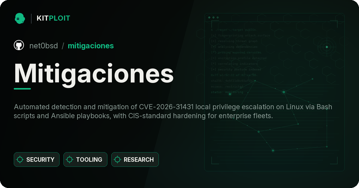 Mitigaciones preview