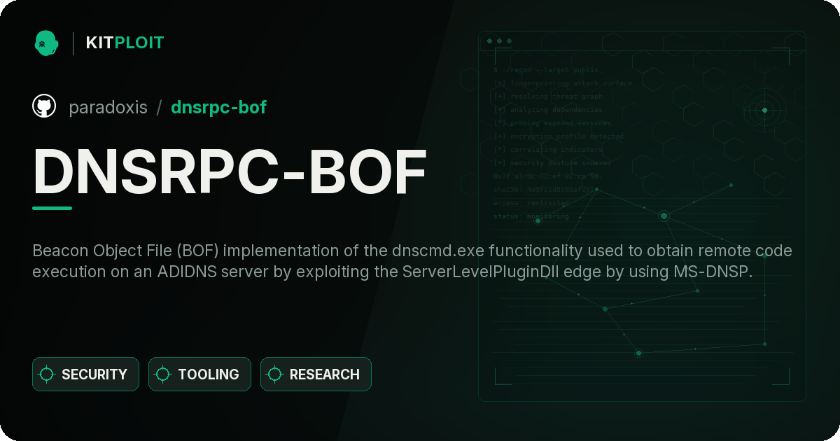DNSRPC-BOF
