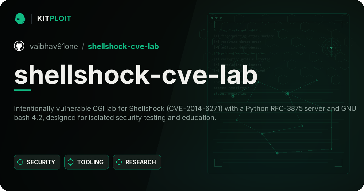 shellshock-cve-lab preview