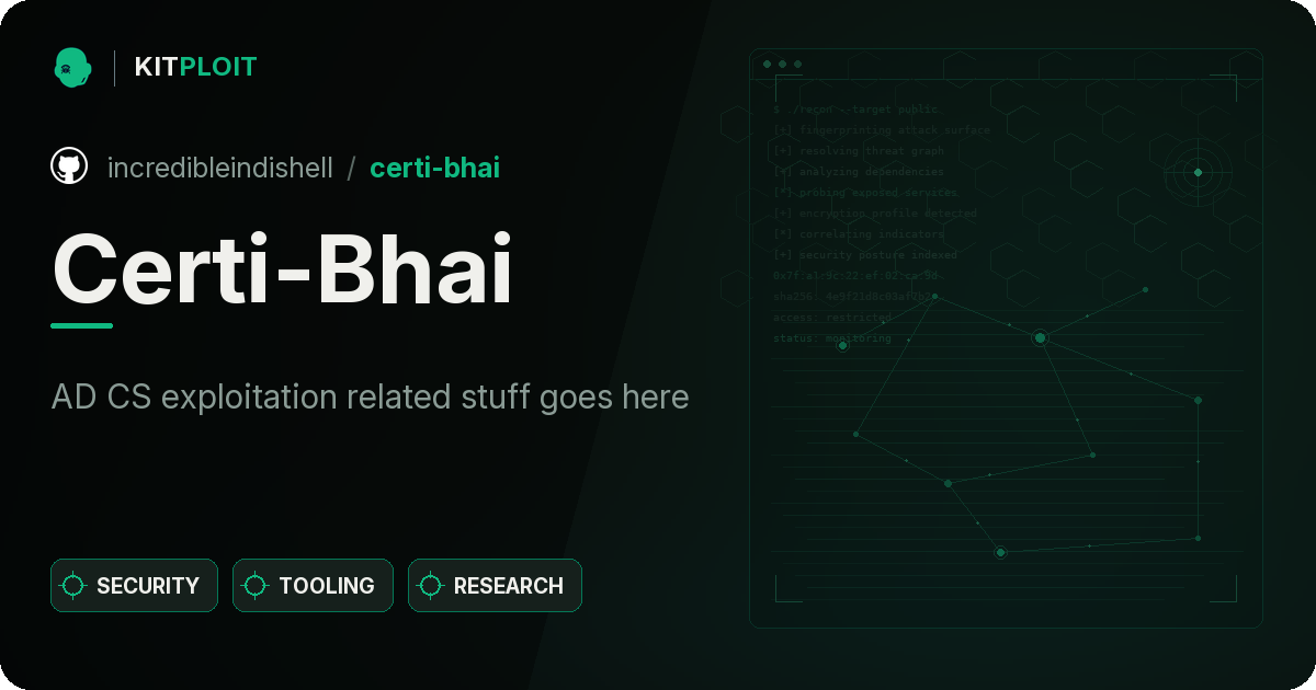 Certi-Bhai